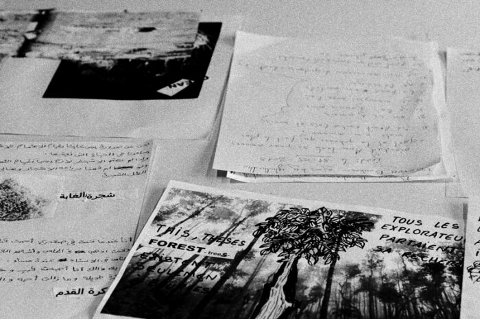 Atelier d'écriture pour exilés.
